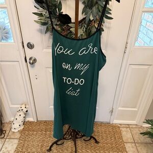 Funny Graphic Soft Nightgown Nightie Sleepwear 4X 2X